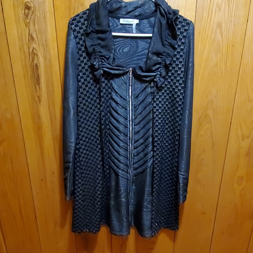 Couture zipper jacket
